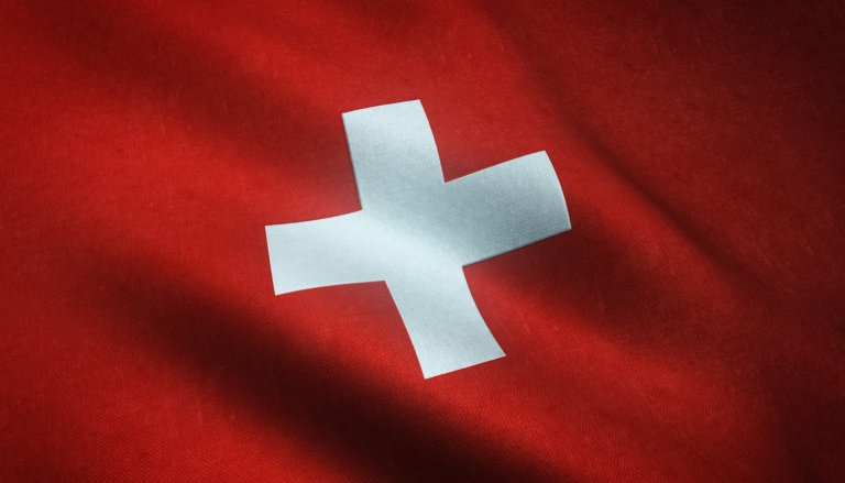 closeup-shot-waving-flag-switzerland-with-interesting-textures